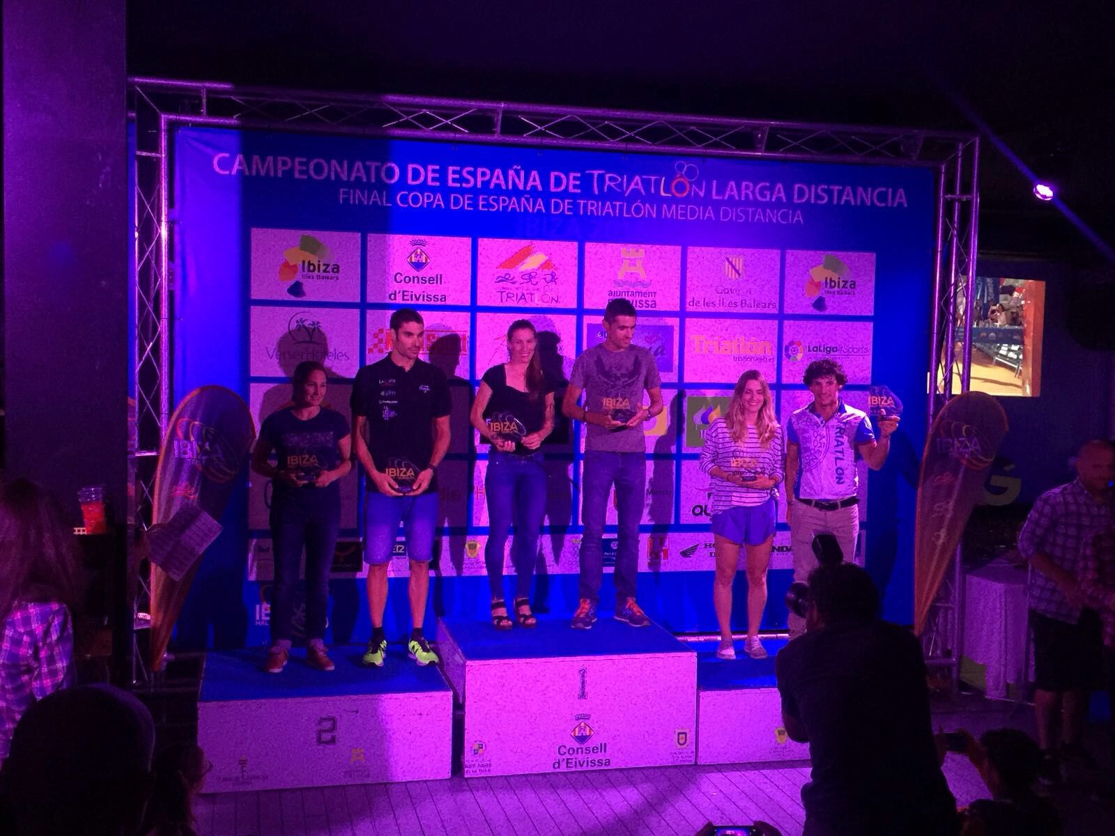 La SDR Arenas Triatlón, en el Campeonato de España de Triatlón de larga distancia y el Half Triatlón de Ibiza